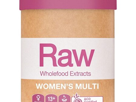 Amazonia Raw Wholefood Extracts Women s Multi Peach Passionfruit 100g Hot on Sale