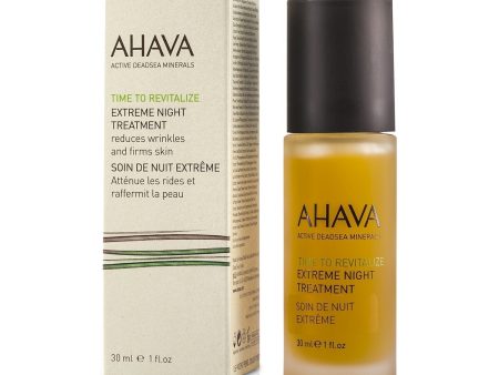 Ahava Time To Revitalize Extreme Night Treatment  30ml 1oz Discount