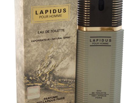 Ted Lapidus Lapidus by Ted Lapidus for Men - 3.3 oz EDT Spray For Discount