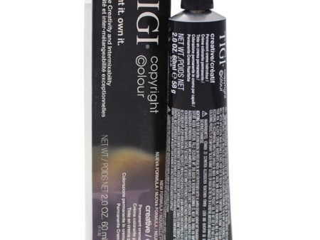 TIGI Colour Creative Creme Hair Color - # 7 23 Violet Golden Blonde by TIGI for Unisex - 2 oz Hair Color Online Hot Sale