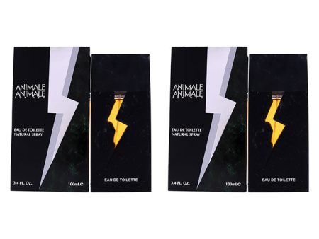 Animale Animale Animale by Animale for Men - 3.3 oz EDT Spray - Pack of 2 Supply