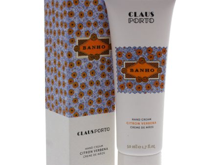 Claus Porto Banho Citron Verbena Hand Cream by Claus Porto for Women - 1.7 oz Cream Sale