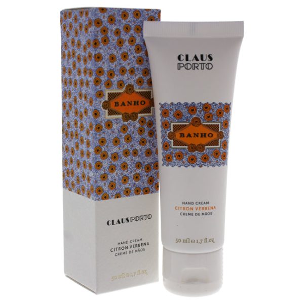 Claus Porto Banho Citron Verbena Hand Cream by Claus Porto for Women - 1.7 oz Cream Sale