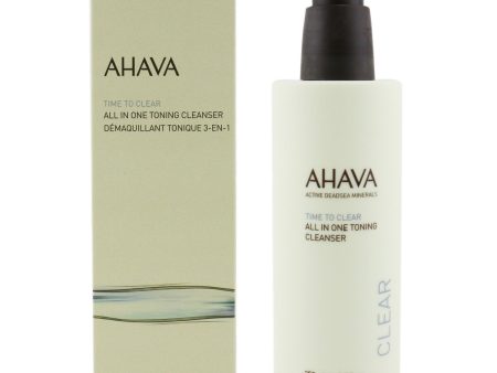 Ahava Time To Clear All In One Toning Cleanser  250ml 8.5oz For Sale