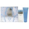 Dolce and Gabbana Light Blue by Dolce and Gabbana for Women - 2 Pc Gift Set 0.84oz EDT Spray, 2.5oz Bath and Shower Gel Hot on Sale