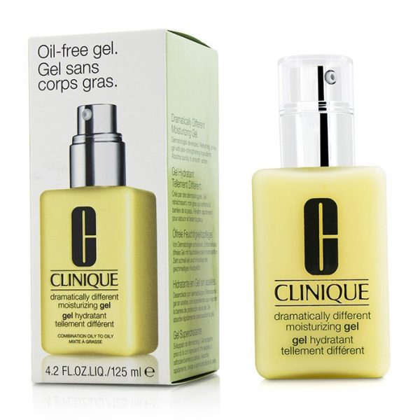 Clinique Dramatically Different Moisturising Gel - Combination Oily to Oily (With Pump) 125ml 4.2oz Online Sale