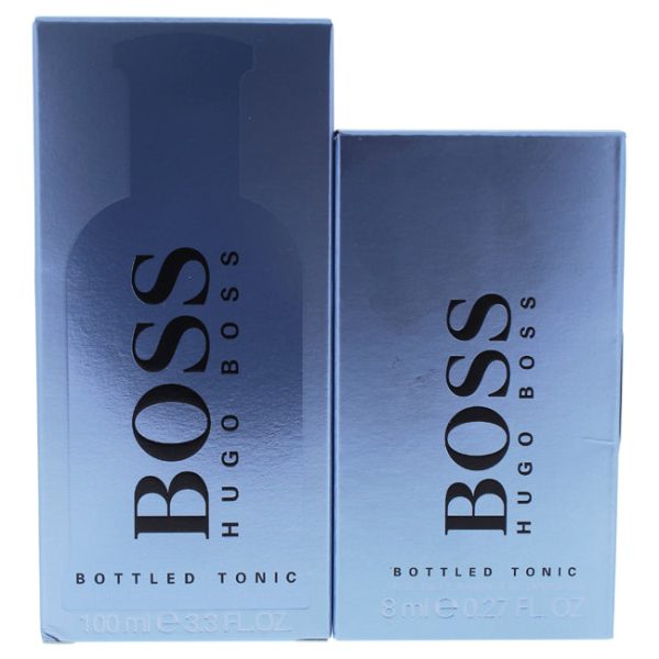 Hugo Boss Boss Bottled Tonic by Hugo Boss for Men - 2 Pc Gift Set 3.3oz EDT Spray, 8ml EDT Spray Sale