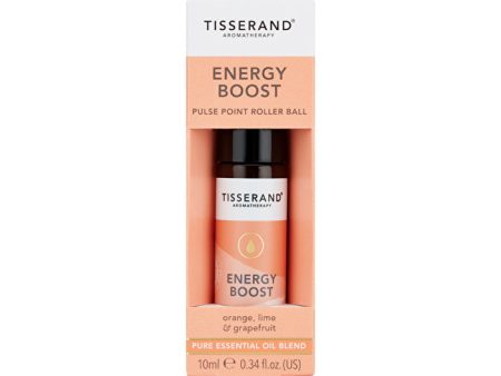 Tisserand Essential Oil Blend Roller Ball Energy Boost 10ml For Cheap