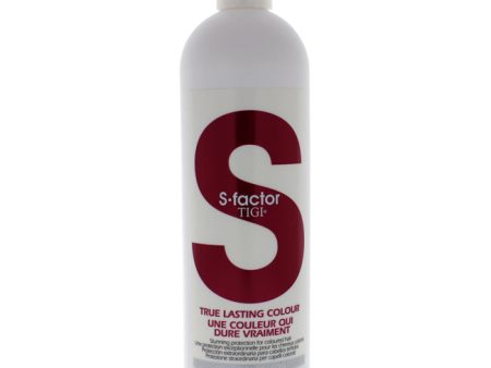 TIGI S-Factor True Lasting Colour Conditioner by TIGI for Unisex - 25.36 oz Conditioner Online Hot Sale