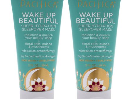 Pacifica Wake Up Beautiful Mask by Pacifica for Unisex - 2 oz Mask - Pack of 2 on Sale