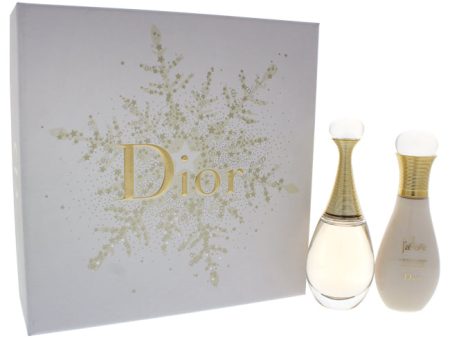 Christian Dior Jadore by Christian Dior for Women - 2 Pc Gift Set 1.7oz EDP Spray, 2.5oz Beautifying Body Milk Fashion