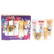 Burts Bees Essential Burts Bees Kit by Burts Bees for Unisex - 5 Pc 1oz Body Lotion With Milk and Honey, 0.3oz Hand Solve, 0.75oz Soap Bark and Chamomile Deep Cleansing Cream, 0.75oz Coconut Foot Cream, 0.15oz Beeswax Lip Balm With Vitamin E and Peppermin Discount