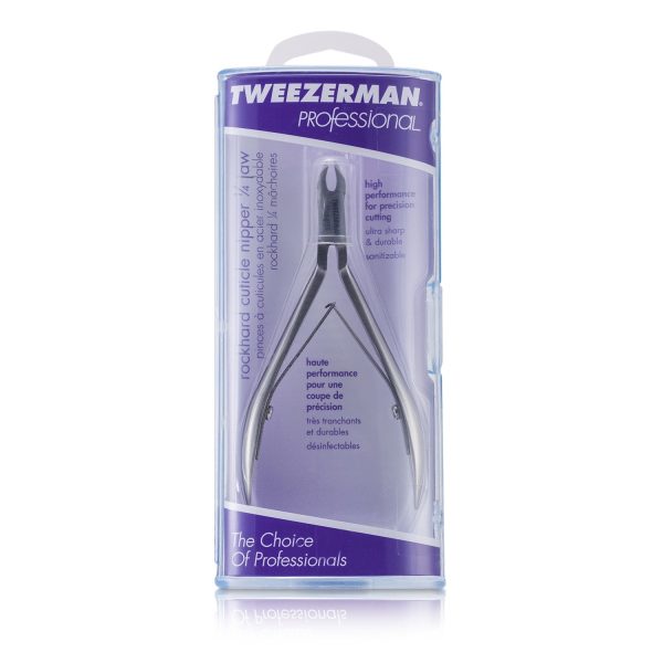 Tweezerman Professional Rockhard Stainless Cuticle Nipper - 1 4 Jaw Sale