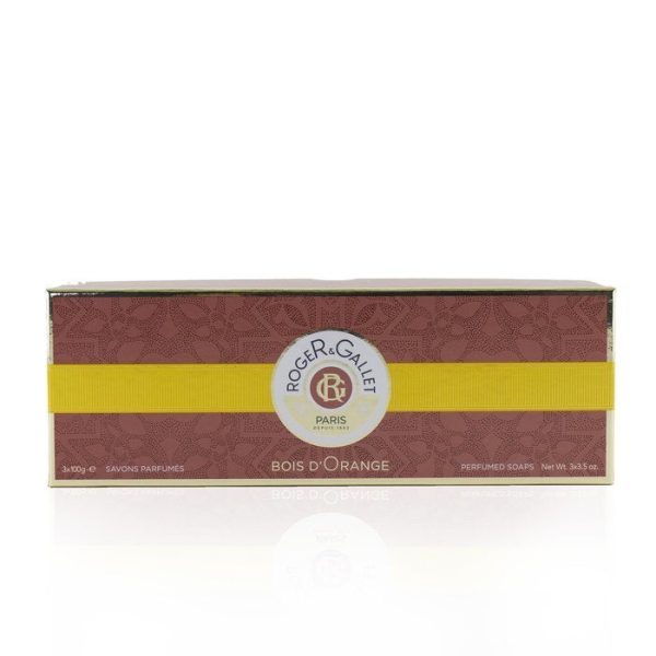 Roger & Gallet Bois d  Orange Perfumed Soap Coffret 3x100g 3.5oz For Discount