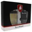 Tonino Lamborghini Invincibile by Tonino Lamborghini for Men - 3 Pc Gift Set 2.5oz EDT Spray, 5oz Shower Gel, 1 Pc Bag Sale