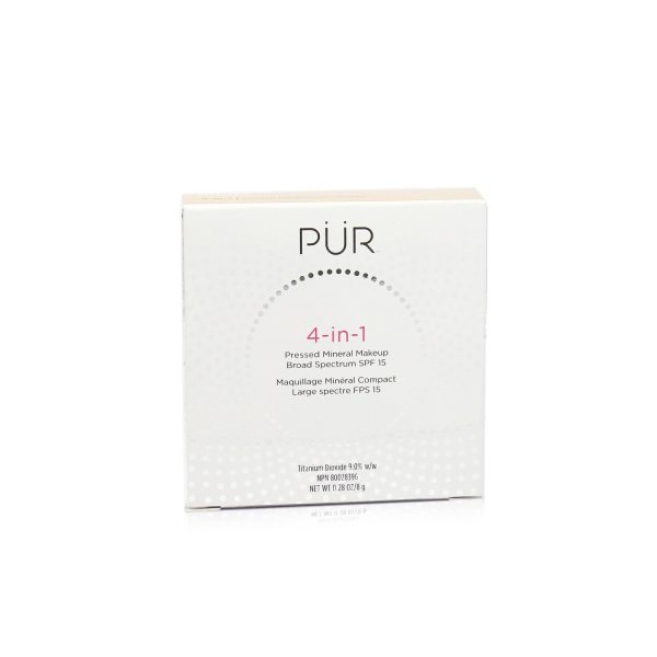 PUR (PurMinerals) 4 in 1 Pressed Mineral Makeup Broad Spectrum SPF 15 - # TN3 Sand  8g 0.28oz For Sale