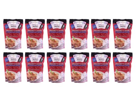 Skinny Pasta Spaghetti Shape by Skinny Pasta - 9.52 oz Noodles - Pack of 12 For Sale