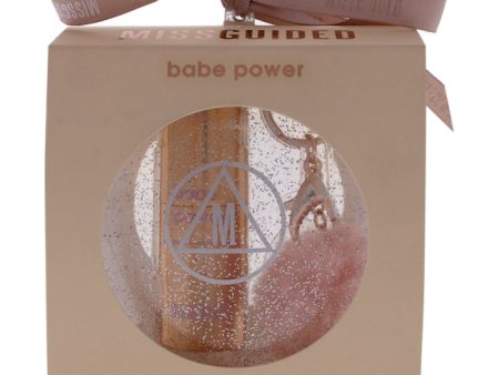 Missguided Babe Power by Missguided for Women - 2 Pc Mini Gift Set 10ml EDP Spray, Mini Pom Pom Keyring Sale