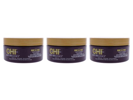 CHI Deep Brilliance Smooth Edge High Shine and Firm Hold by CHI for Unisex - 1.9 oz Cream - Pack of 3 For Discount