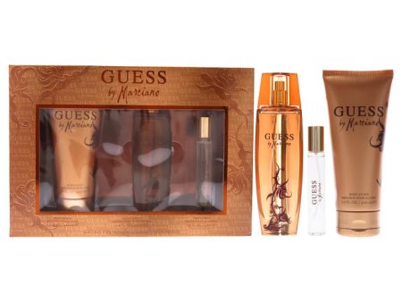 Guess Guess by Marciano by Guess for Women - 3 Pc Gift Set 3.4oz EDP Spray, 0.5oz Travel Spray, 6.7oz Body Lotion Online now