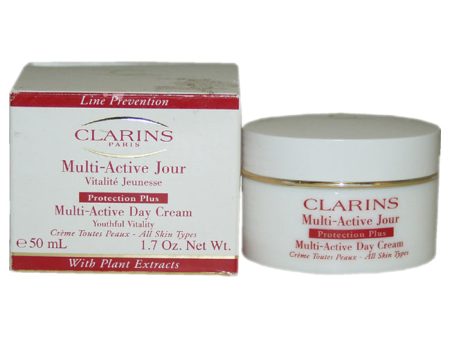 Clarins Multi-Active Day Cream for all skin types by Clarins for Unisex - 1.7 oz Cream Cheap