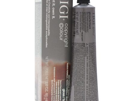 TIGI Colour Gloss Creme Hair Color - # 4 85 Ash Mahogany Brown by TIGI for Unisex - 2 oz Hair Color Online Hot Sale