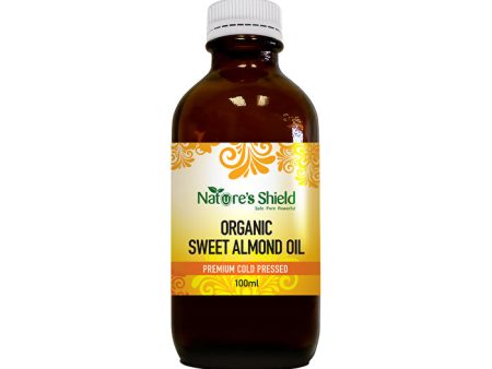 Nature s Shield Organic Sweet Almond Oil 100ml Online now