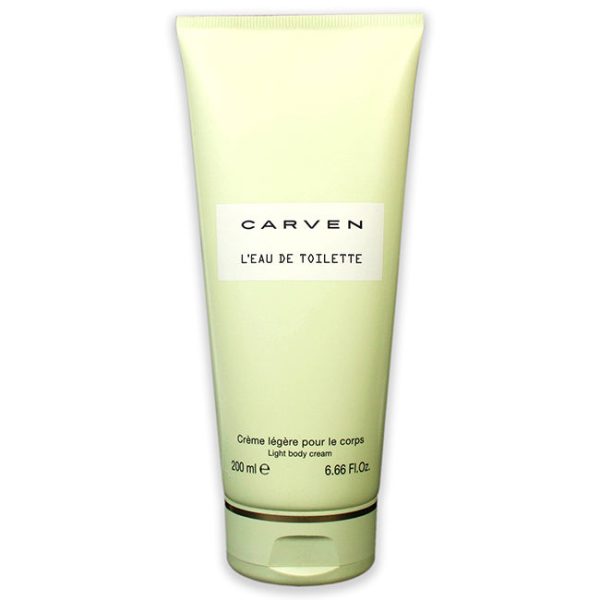 Carven Leau De Toilette Light Body Cream by Carven for Women - 6.66 oz Cream Hot on Sale