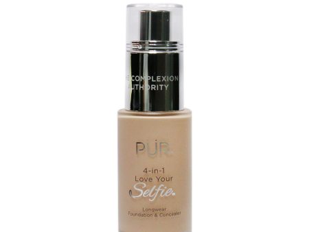 PUR (PurMinerals) 4 in 1 Love Your Selfie Longwear Foundation & Concealer - #LP4 Vanilla (Fair Skin With Pink Undertones)  30ml 1oz Hot on Sale