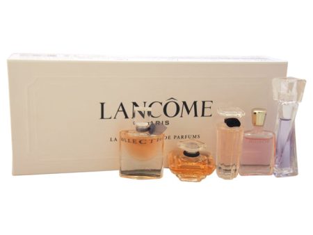 Lancome La Collections De Parfums by Lancome for Women - 5 Pc Mini Gift Set 0.16oz Hypnose EDP Splash, 0.13oz La Vie Est Belle EDP Splash, 0.25oz Tresor EDP Splash, 0.16oz Tresor In Love EDP Splash, 0.16oz Miracle EDP Splash For Cheap