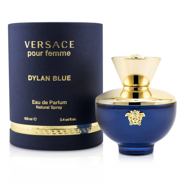 Versace Dylan Blue Eau De Parfum Spray  100ml 3.4oz Fashion