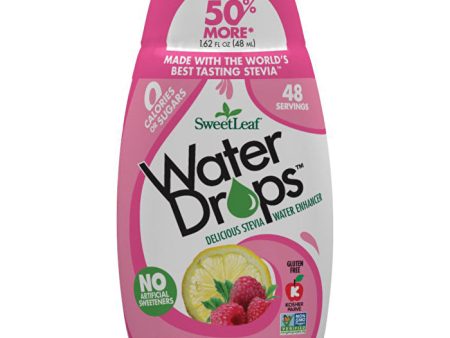 Sweet Leaf Stevia Water Drops Raspberry Lemonade 48ml Supply