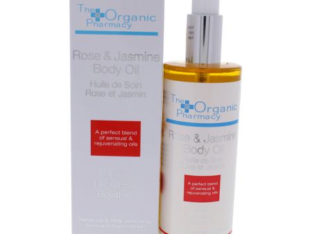 The Organic Pharmacy Rose and Jasmine Body Oil by The Organic Pharmacy for Women - 3.4 oz Oil Online Hot Sale