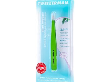 Tweezerman Slant Tweezer - Green Apple Online Sale