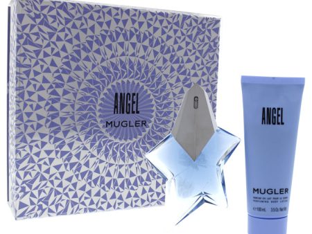 Thierry Mugler Angel by Thierry Mugler for Women - 2 Pc Gift Set 1.7oz EDP Spray (Refillable), 3.5oz Perfuming Body Lotion Online