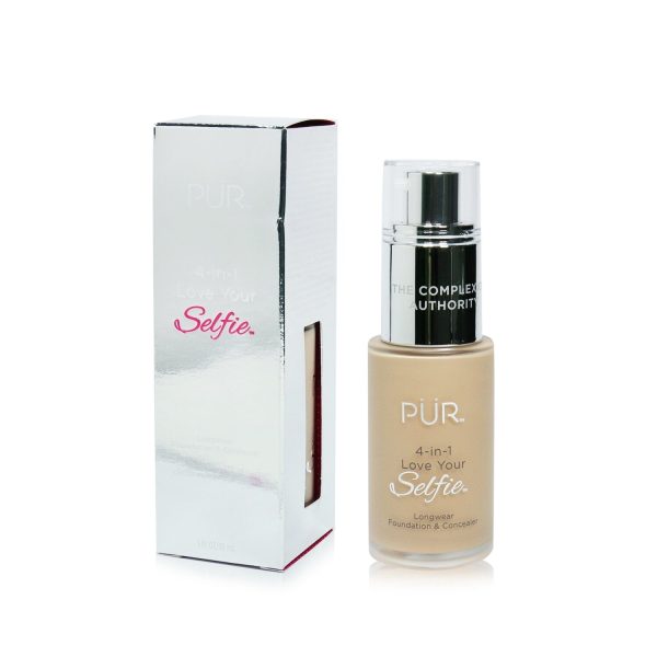 PUR (PurMinerals) 4 in 1 Love Your Selfie Longwear Foundation & Concealer - #MP3 Buff (Light Blush Medium Skin With Pink Undertones)  30ml 1oz Hot on Sale