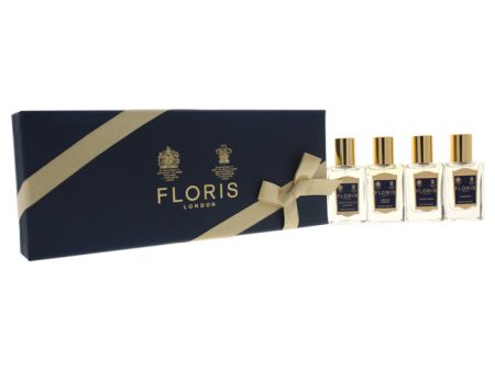 Floris London Floris London Collection by Floris London for Women - 4 Pc Mini Gift Set 4 x 0.5oz Night Scented Jasmine EDT Spray, Soulle Ambar EDT Spray, White Rose EDT Spray, Chypress EDT Spray Supply