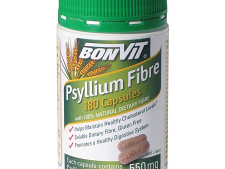 Bonvit Psyllium Fibre 550mg 180c Online Hot Sale