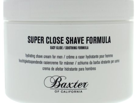 Baxter Of California Super Close Shave Formula by Baxter Of California for Men - 8 oz Shave Cream Cheap