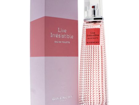 Givenchy Live Irresistible by Givenchy for Women - 2.5 oz EDT Spray Hot on Sale