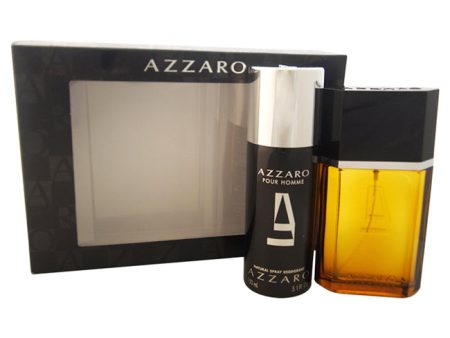 Azzaro Loris Azzaro by Azzaro for Men - 2 Pc Gift Set 3.4oz EDT Spray, 5.1oz Deodorant Spray Fashion