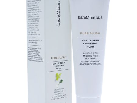 bareMinerals Pure Plush Gentle Deep Cleansing Foam by bareMinerals for Unisex - 4.2 oz Cleanser For Cheap