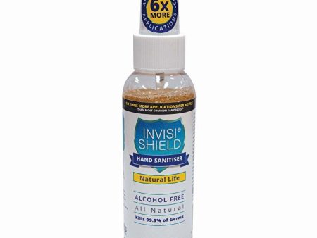 Invisi Shield Hand Sanitiser Alcohol Free All Natural Spray 100ml Hot on Sale