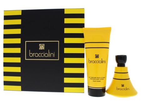 Braccialini Braccialini by Braccialini for Women - 2 Pc Gift Set 3.4oz EDP Spray, 6.8oz Body Lotion Supply