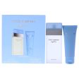 Dolce and Gabbana Light Blue by Dolce and Gabbana for Women - 2 Pc Gift Set 3.3oz EDT Spray, 2.5oz Body Cream Online Hot Sale