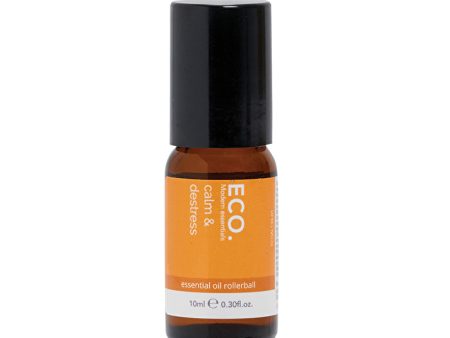 Eco Modern Essentials Aroma Essential Oil Roller Ball Calm & Destress 10ml Online Sale