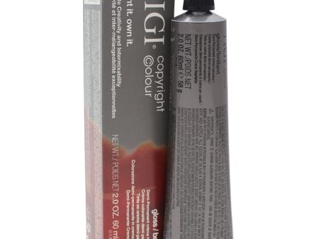 TIGI Colour Gloss Creme Hair Color - # 66 65 Intense Red Mahogany Dark Blonde by TIGI for Unisex - 2 oz Hair Color Supply