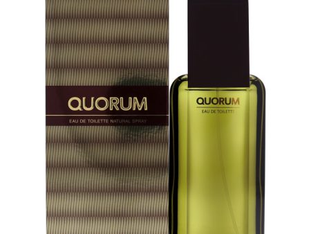 Antonio Puig Quorum by Antonio Puig for Men - 3.4 oz EDT Spray Supply