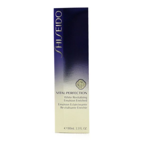 Shiseido Vital-Perfection White Revitalizing Emulsion Enriched 100ml 3.3oz Online