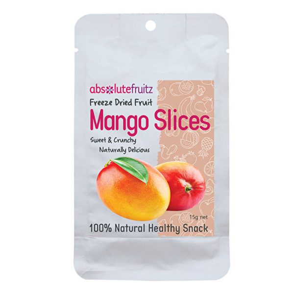 Absolute Fruitz AbsoluteFruitz Freeze Dried Mango Slices 15g Fashion